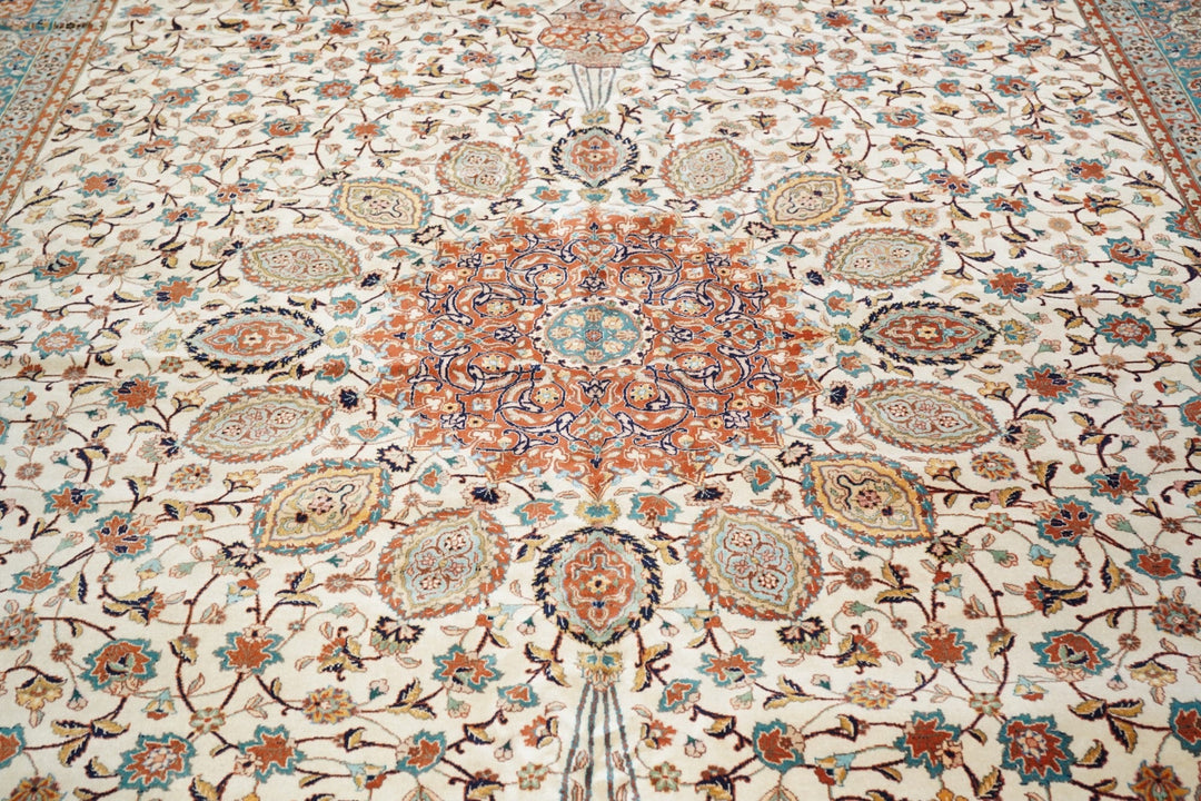 Fine Vintage Persian Tabriz Rug 11'7'' x 19'4''