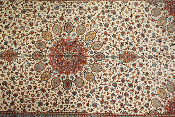 Fine Vintage Persian Tabriz Rug 11'7'' x 19'4''