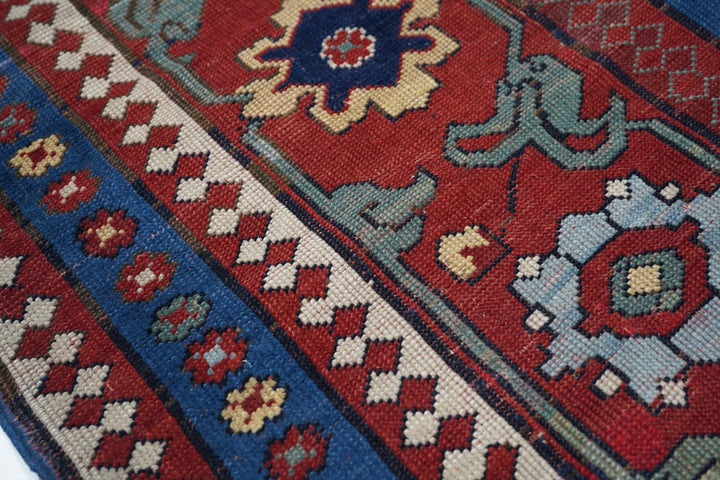 Antique Kazak/Azarbayjan  Rug 10'6'' x 17'8''