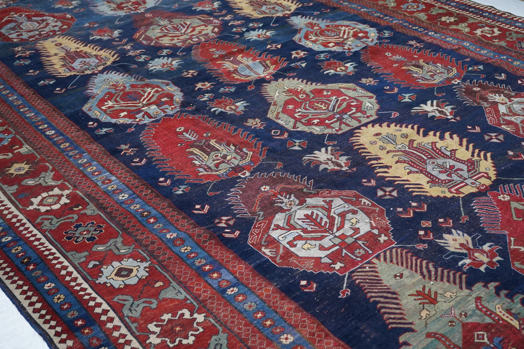 Antique Kazak/Azarbayjan  Rug 10'6'' x 17'8''