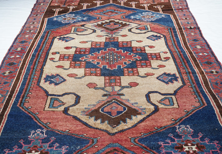 Antique Tribal Rug 6'3'' x 13'8''