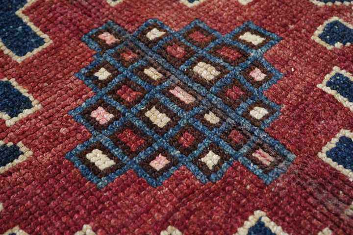 Antique Tribal Rug 6'3'' x 13'8''