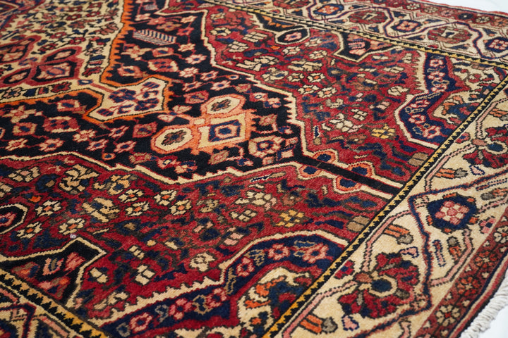 Antique Bakhtiari Rug 5'4'' x 11'0''