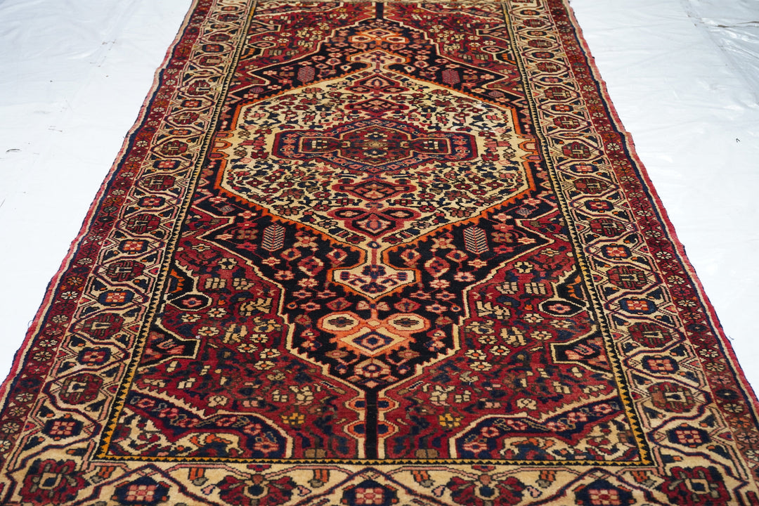 Antique Bakhtiari Rug 5'4'' x 11'0''