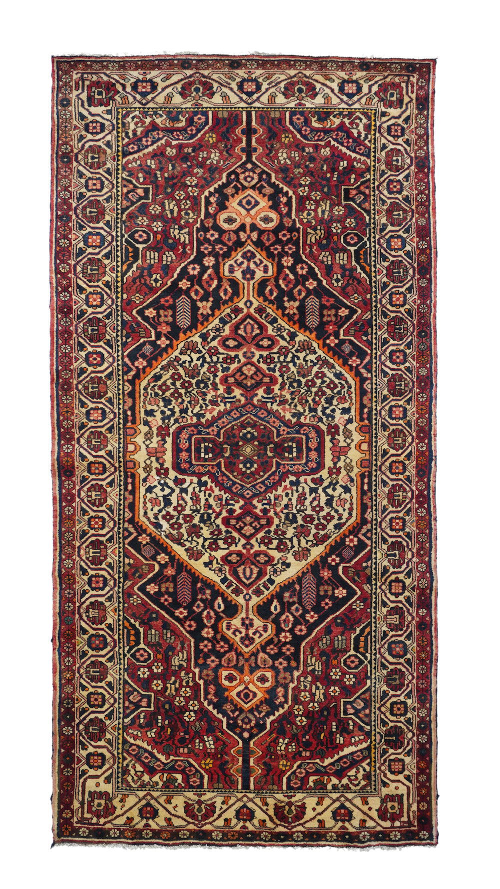 Antique Bakhtiari Rug 5'4'' x 11'0''