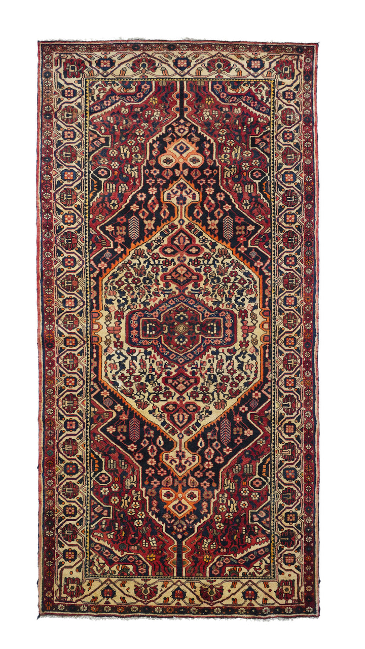 Antique Bakhtiari Rug 5'4'' x 11'0''