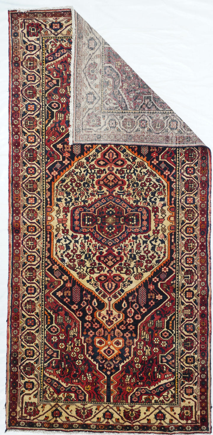 Antique Bakhtiari Rug 5'4'' x 11'0''