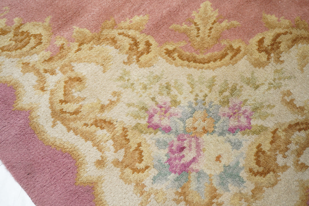 Fine Antique French Savonnerie Rug 7'0'' x 16'6''