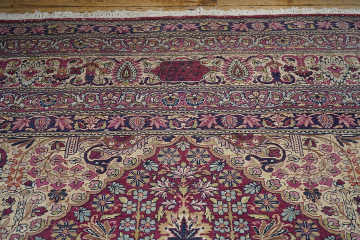 Antique Lavar Kerman Rug 9'11'' x 15'10''