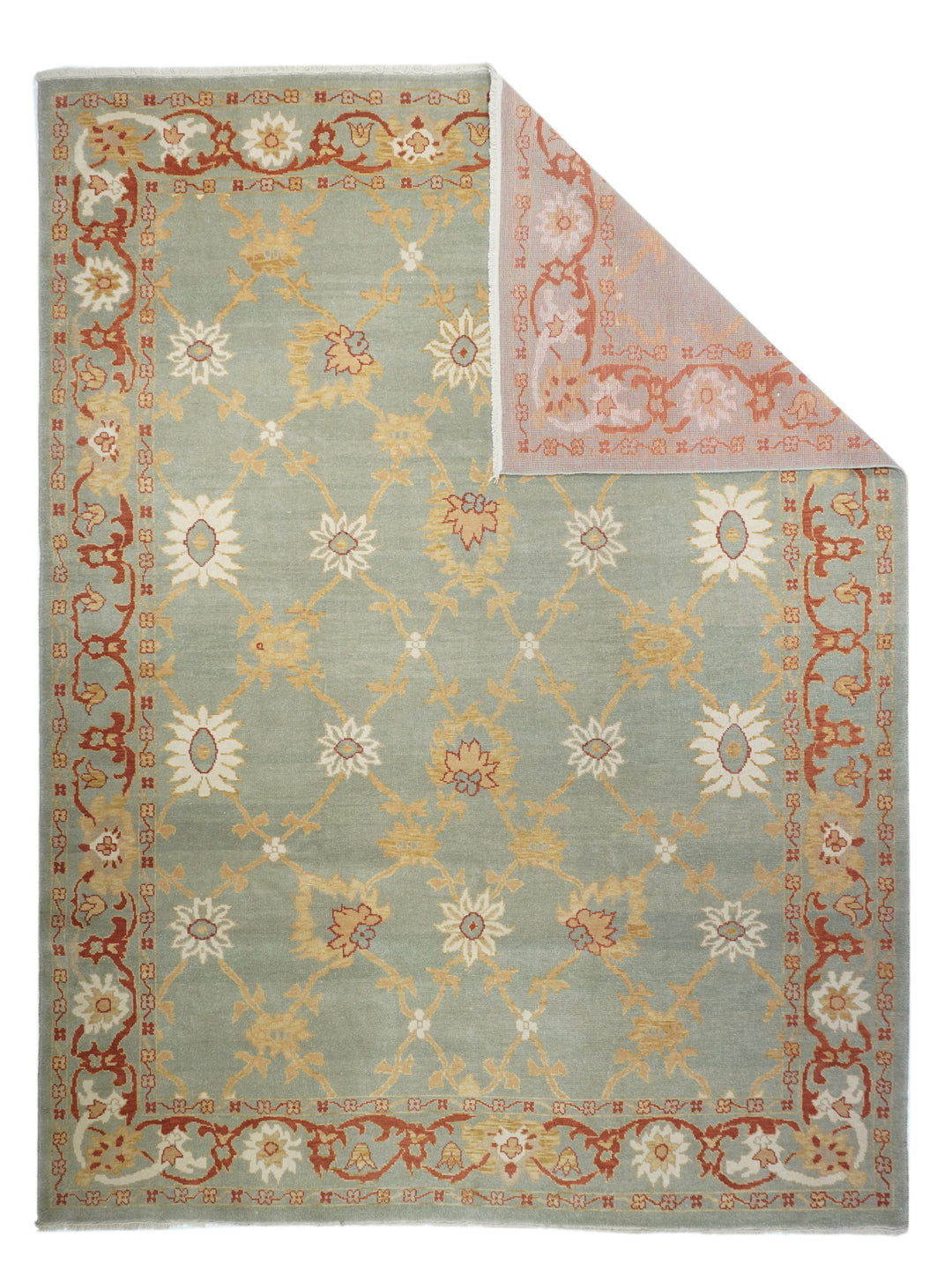 Turkish Oushak Rug 9'3" x 12’5"