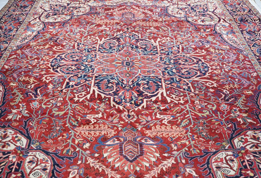 Vintage Heriz Rug 10'4'' x 14'0''