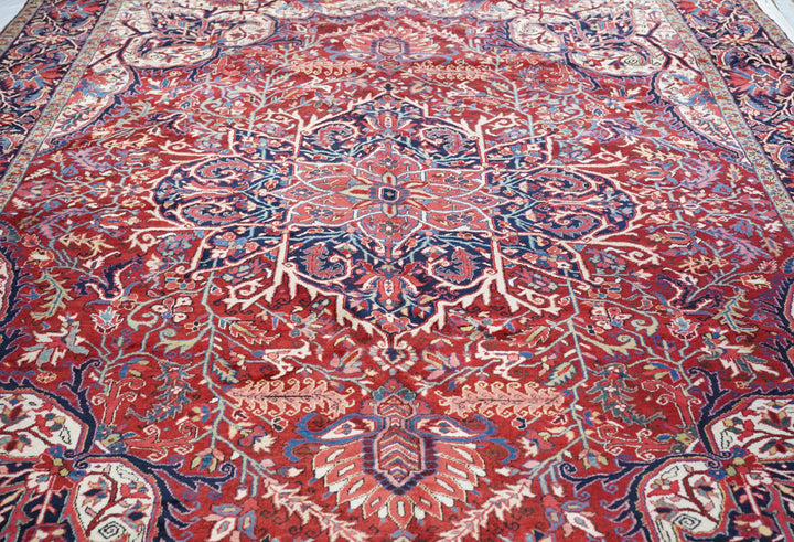 Vintage Heriz Rug 10'4'' x 14'0''