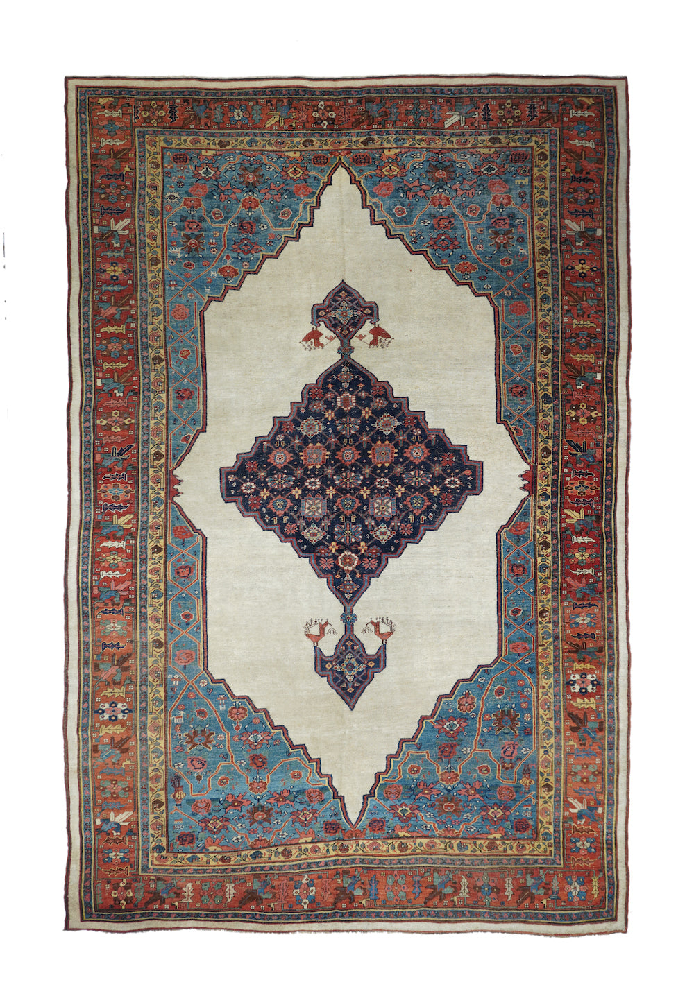 Antique Bidjar Rug 7'8'' x 12'0''