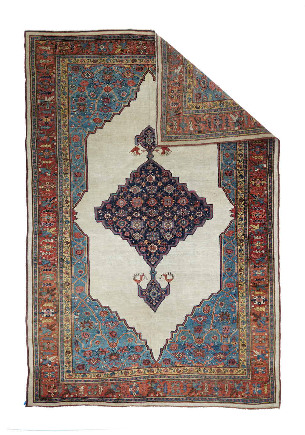 Antique Bidjar Rug 7'8'' x 12'0''