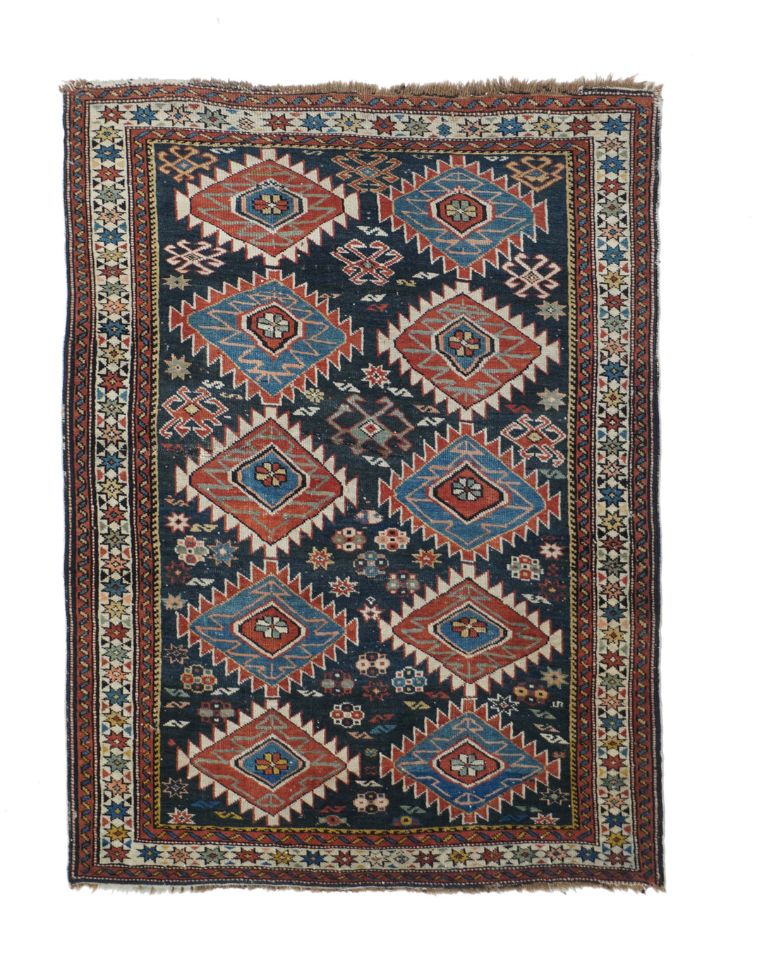 Antique Russian Shirvan Rug 2'9'' x 3'9''