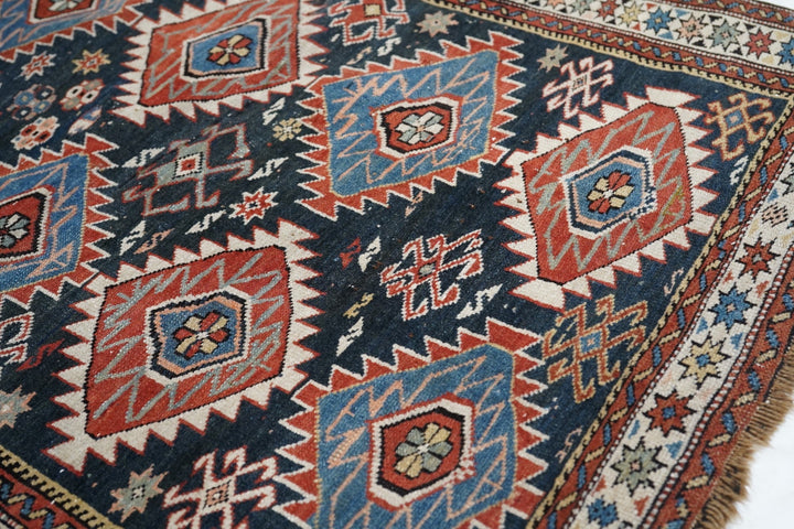 Antique Shirvan Rug 2'9'' x 3'9''