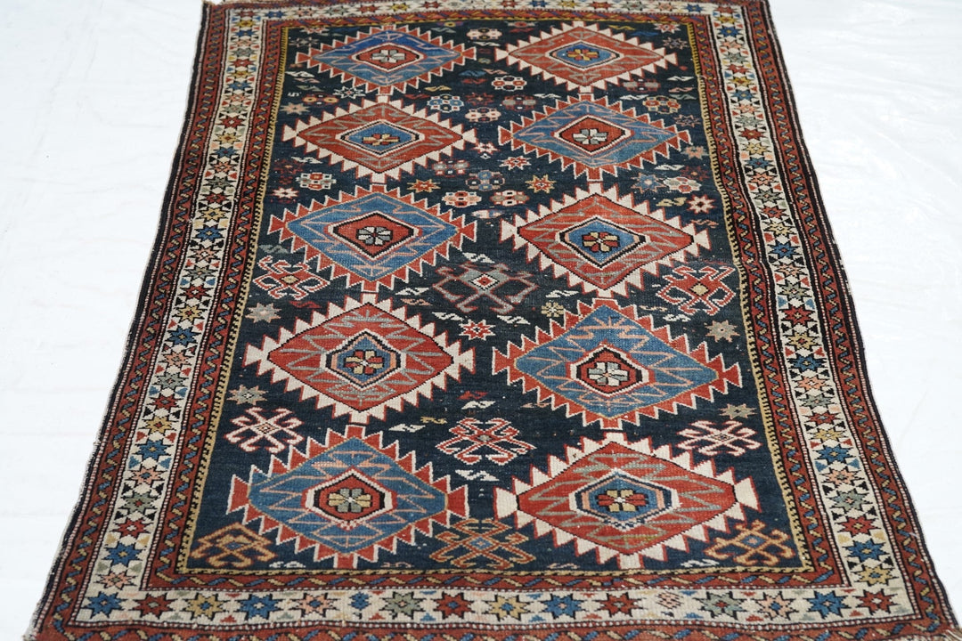 Antique Shirvan Rug 2'9'' x 3'9''