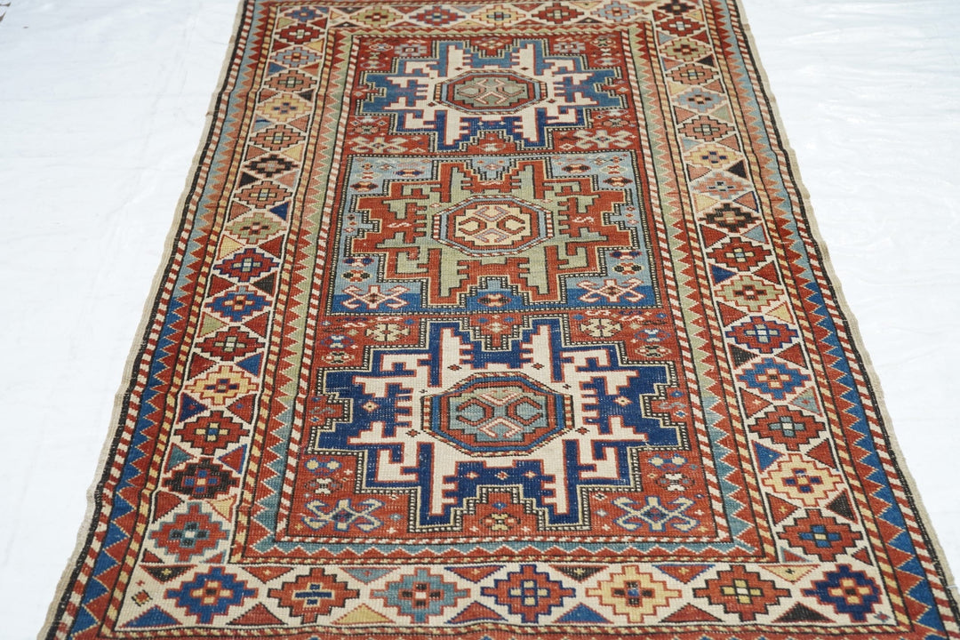 Antique Shirvan Rug 3'3'' x 5'0"