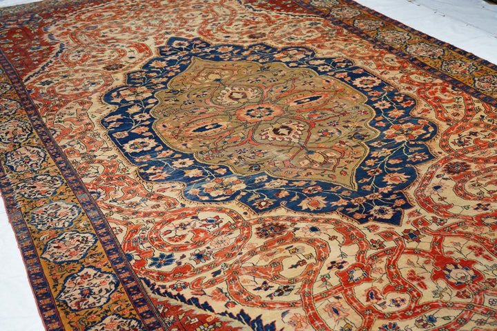 Antique Farahan Sarouk Rug 7'11'' x 14'1''