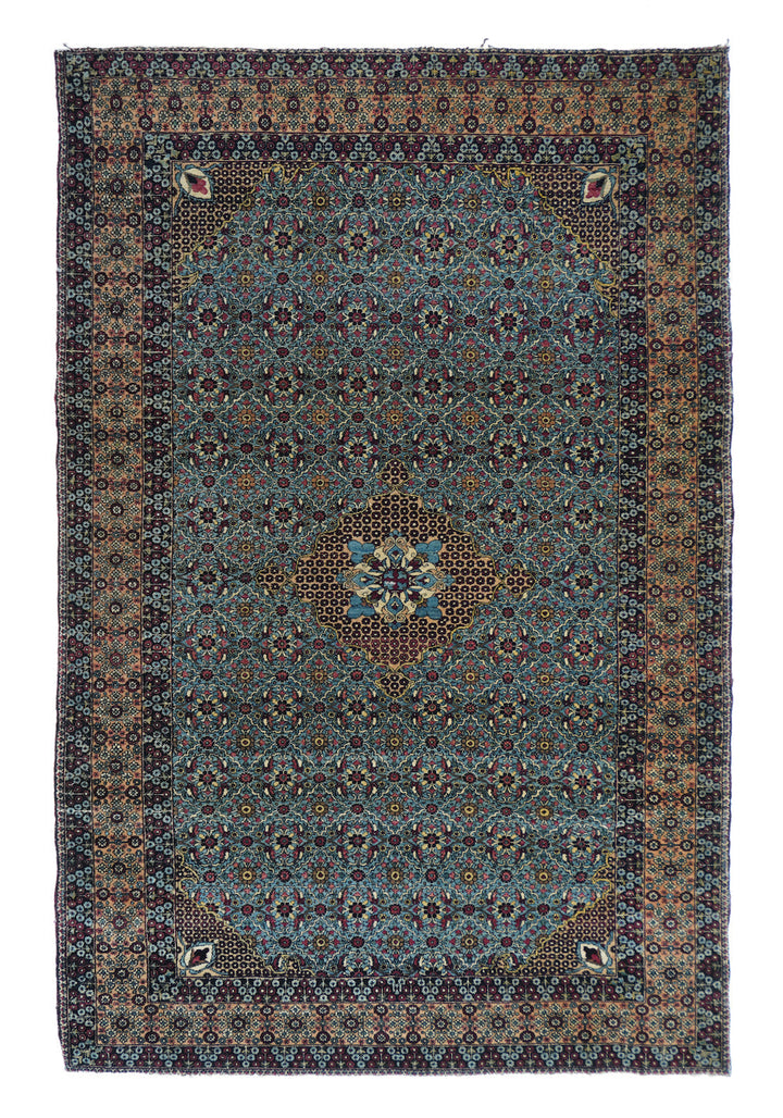 Antique Tehran Rug 4'5'' x 6'11''