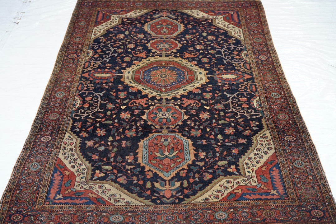 Antique Farahan Sarouk Rug 4'0'' x 6'4''