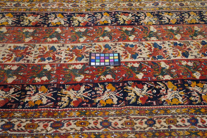 Antique Qashqai Rug 3'7'' x 7'1''