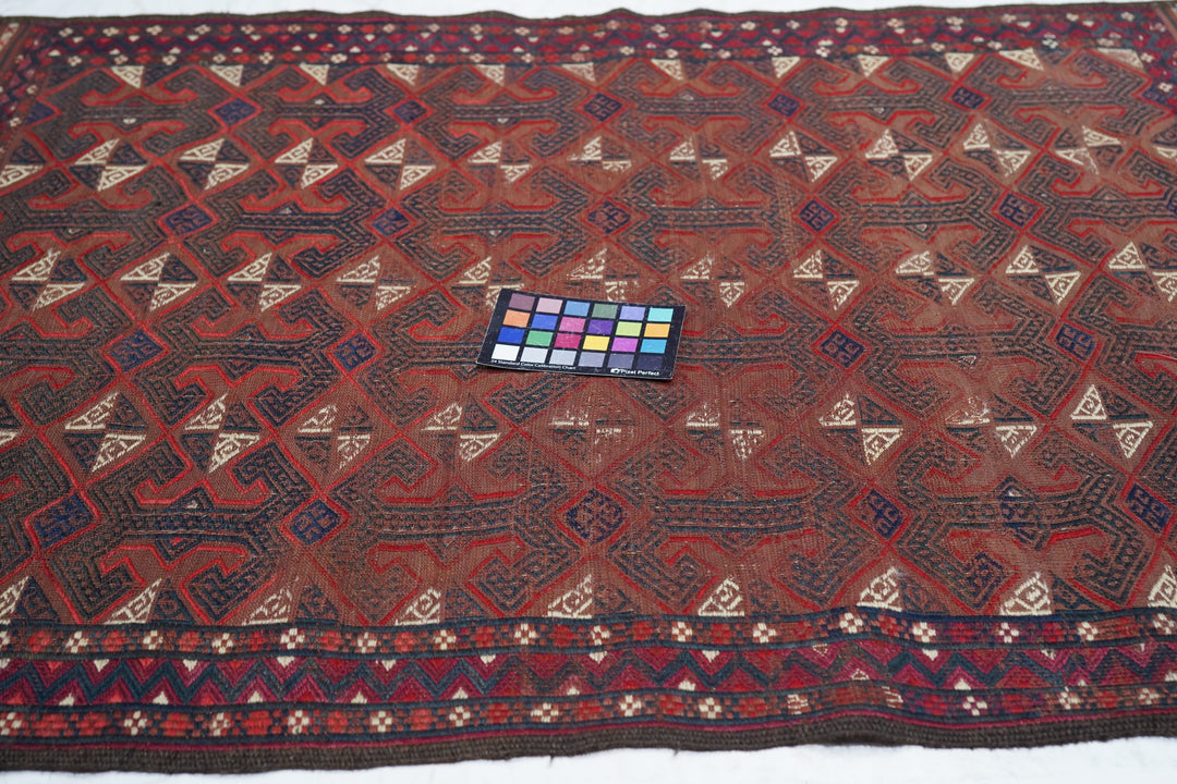 Vintage Kilim Rug 3'4'' x 4'11''