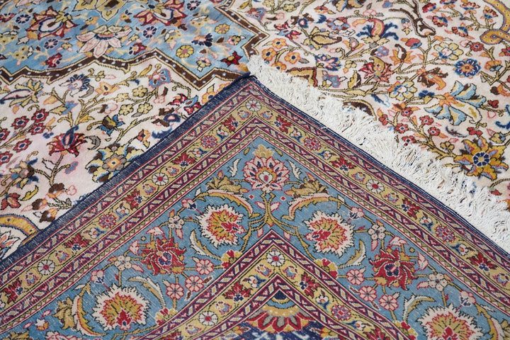 Fine Persian Qum Wool Rug 8'1'' x 11'4''