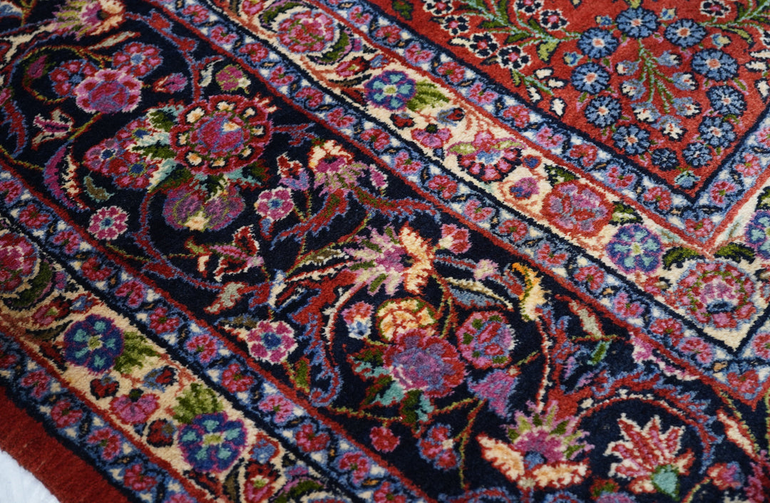 Vintage Kazvin Rug 10'4'' x 19'4''