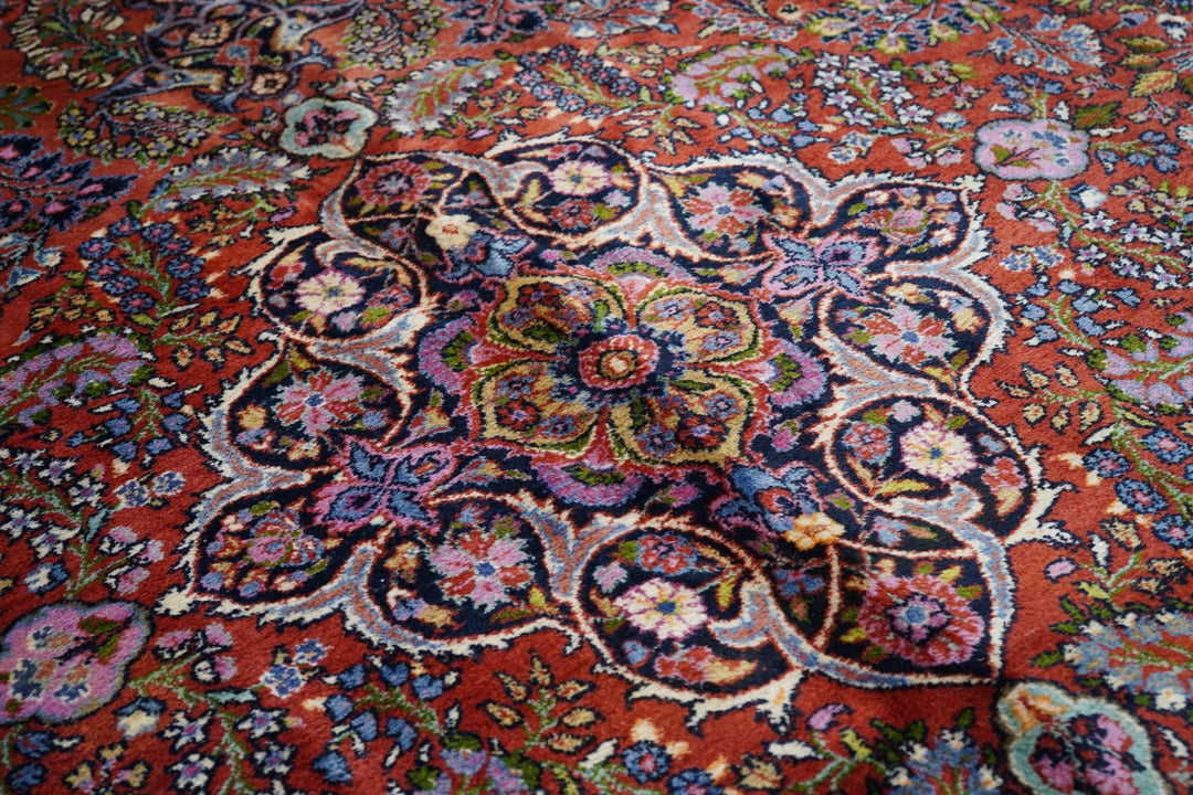 Vintage Kazvin Rug 10'4'' x 19'4''