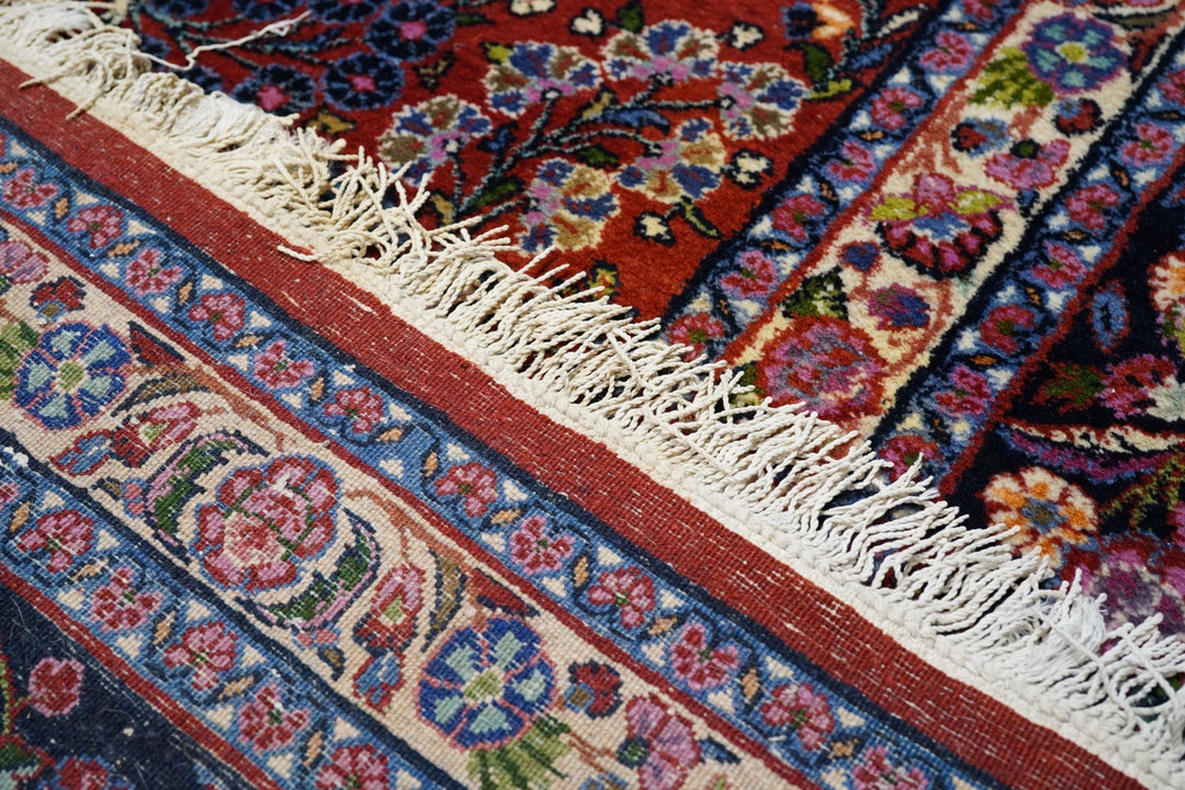 Vintage Kazvin Rug 10'4'' x 19'4''