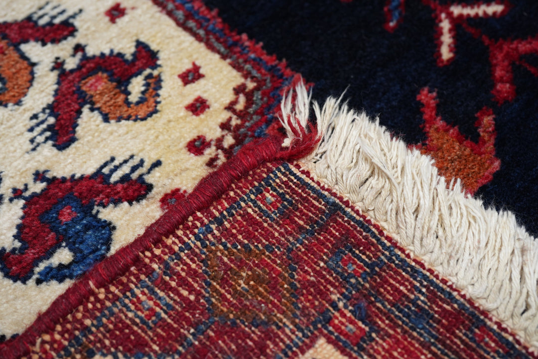 Vintage Hamadan Rug 4'3'' x 6'6''