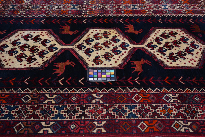 Vintage Hamadan Rug 4'3'' x 6'6''