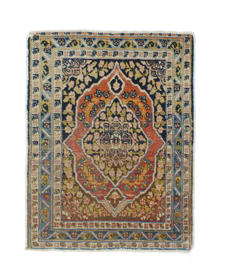 Vintage Tabriz Rug 1'10'' x 2'4''