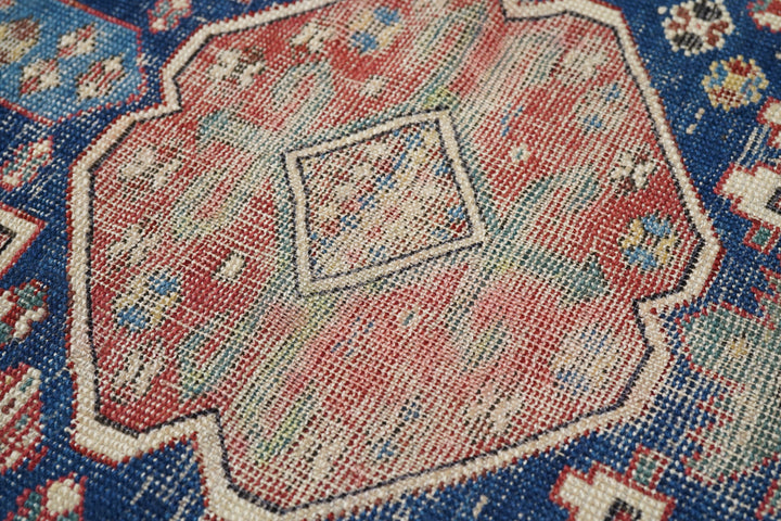 Antique Kazak Runner 3'6'' x 10'9''