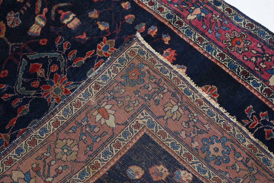 Antique Farahan Sarouk Rug 3'3'' x 4'10''