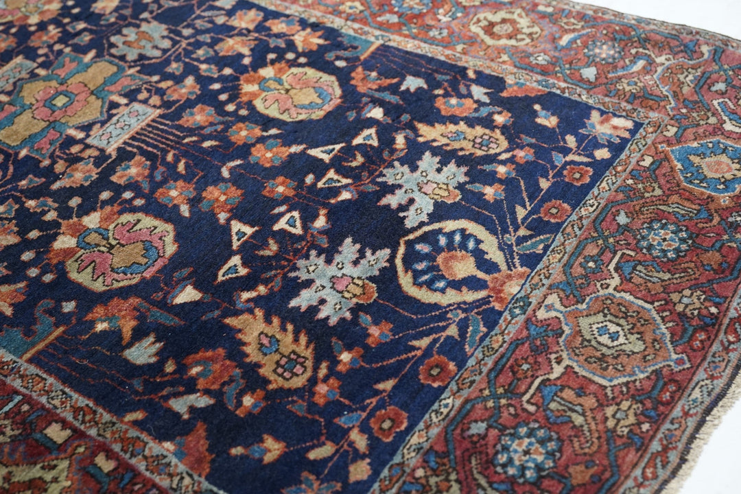 Antique Farahan Sarouk Rug 3'3'' x 4'11''