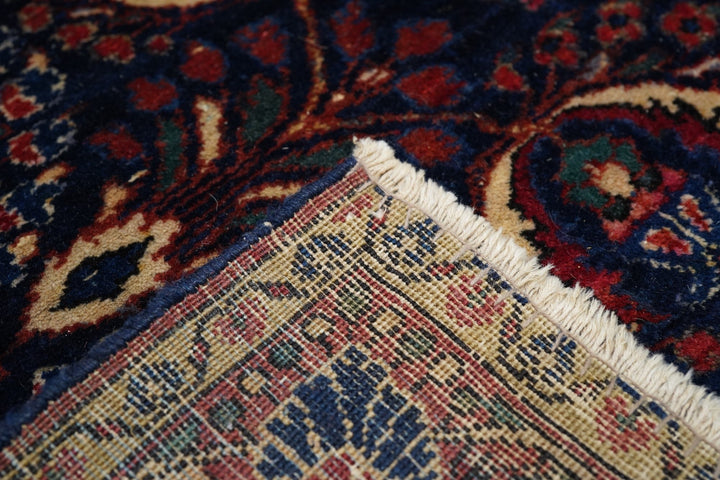 Antique Sarouk Rug 3'4'' x 4'8''