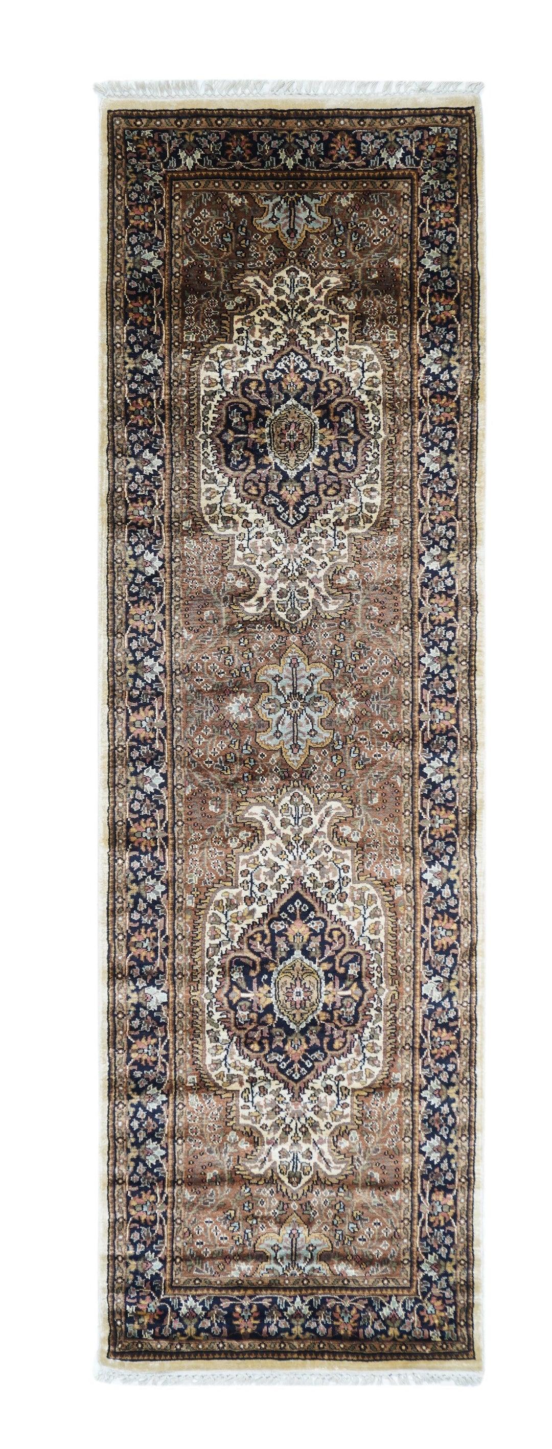 Indian Kashmir Rug 2'5'' x 8'3''