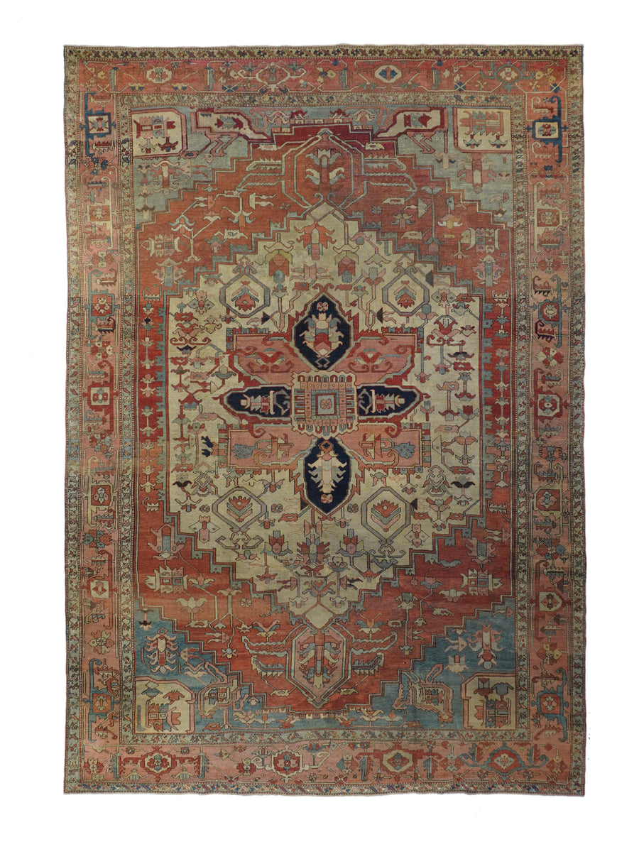 Antique Serapi Rug 8'5'' x 12'