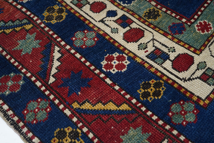 Antique Karabagh Kazak Rug 5'0" x 8'11''