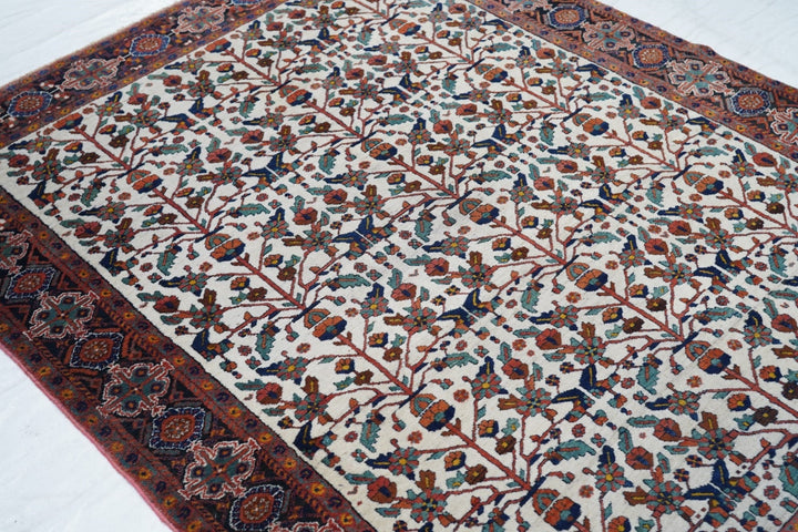 Antique Afshar Rug 4'11'' x 6'5''