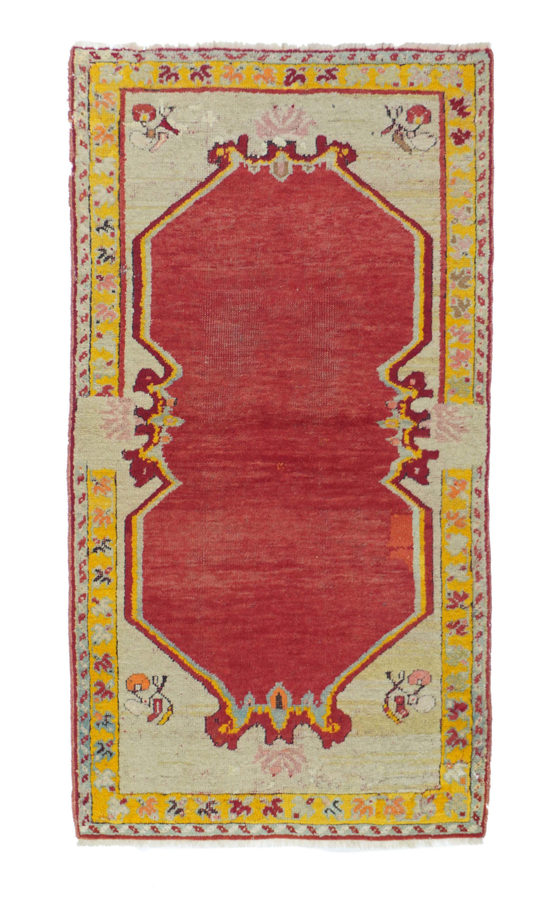 Antique Oushak Rug 2'4'' x 4'6''