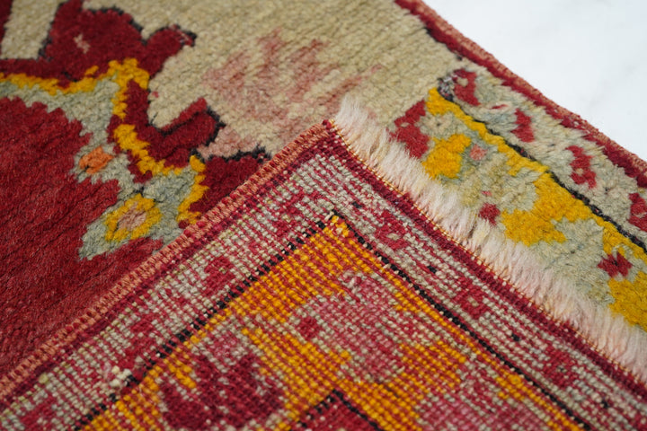 Antique Oushak Rug 2'4'' x 4'6''