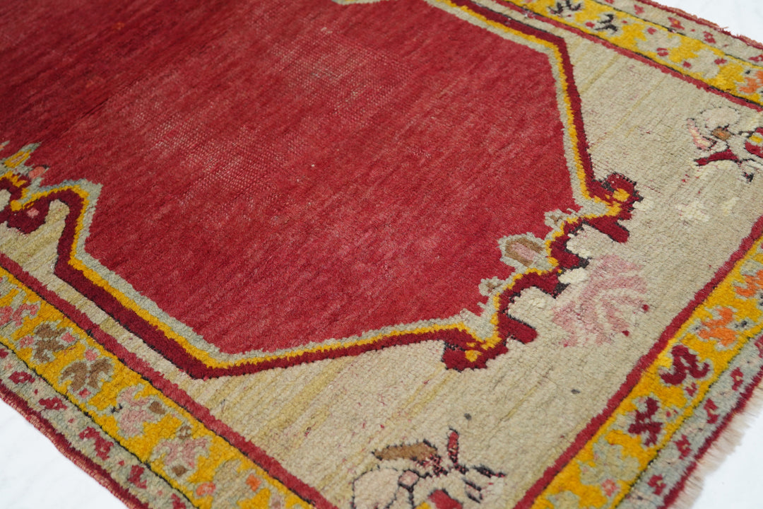 Antique Oushak Rug 2'4'' x 4'6''