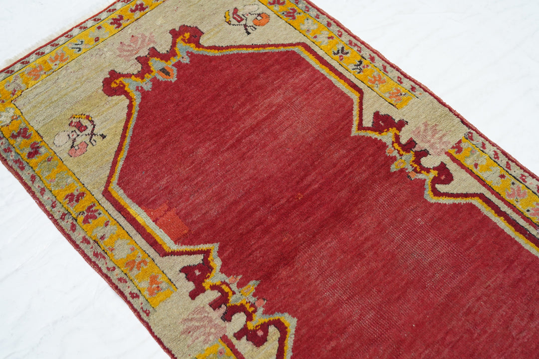 Antique Oushak Rug 2'4'' x 4'6''