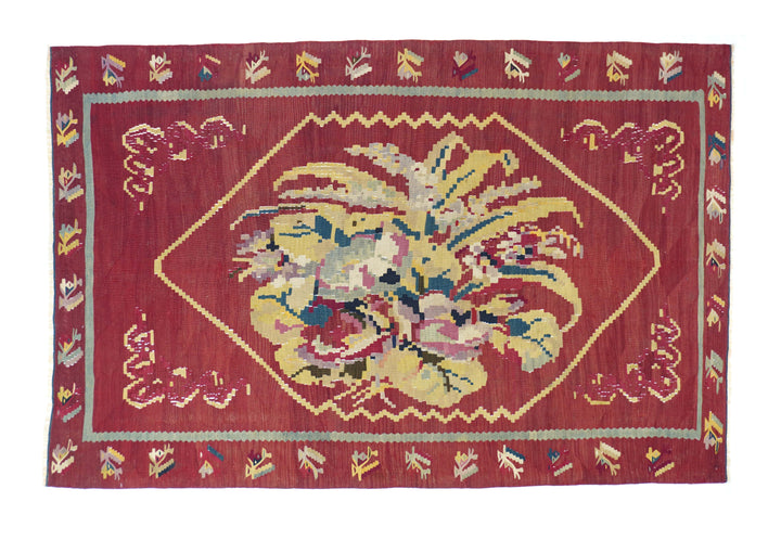 Antique Charkoy Kilim