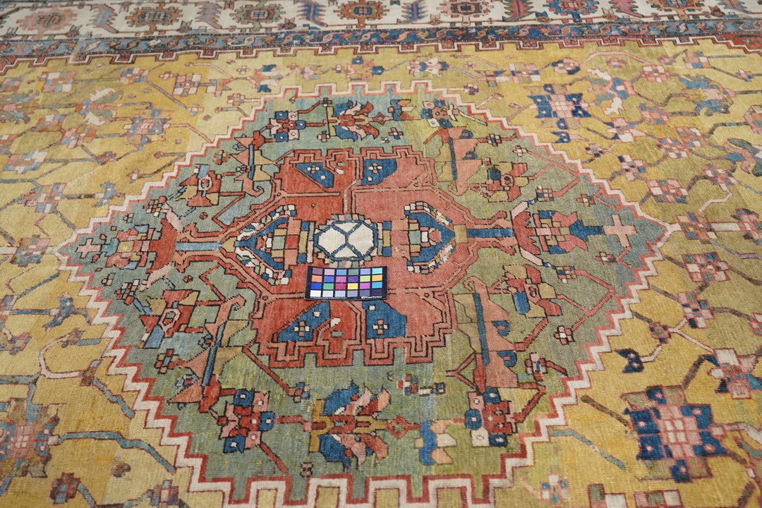 Antique Bakhshayesh Rug 9'8'' x 12'6''