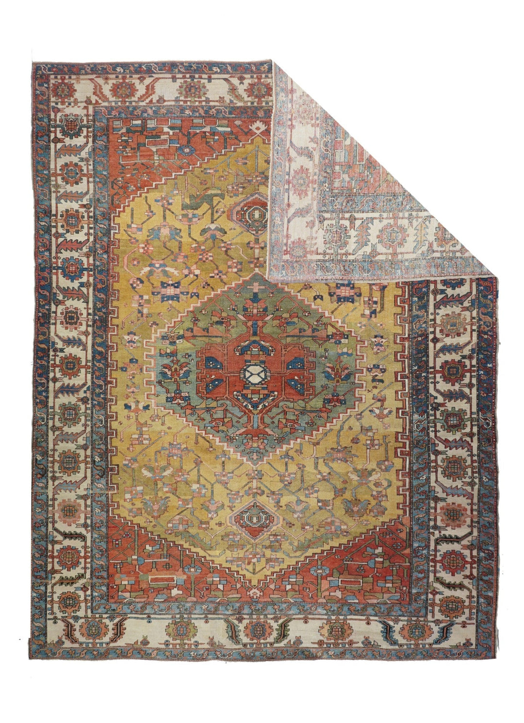 Antique Bakhshayesh Rug 9'8'' x 12'6''