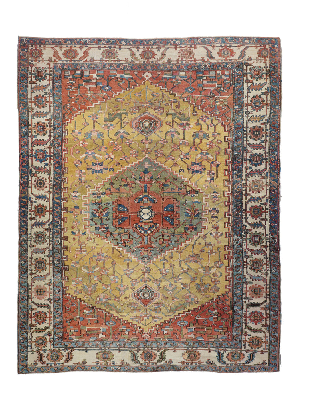 Antique Bakhshayesh Rug 9'8'' x 12'6''